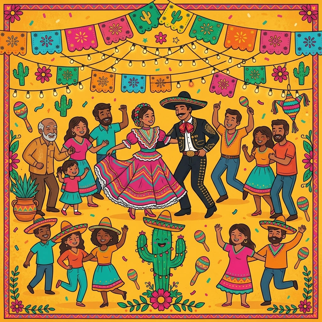Mexicaanse dansles